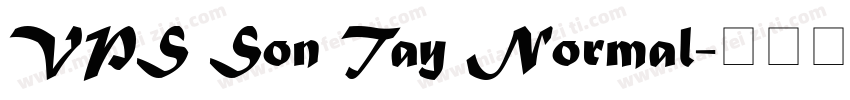 VPS Son Tay Normal字体转换